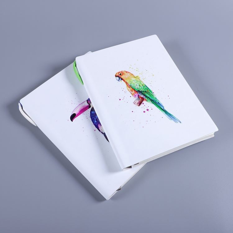 革製のノートブックA5