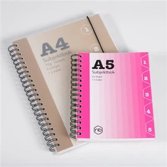 5サブジェクトスパイラルノートブック