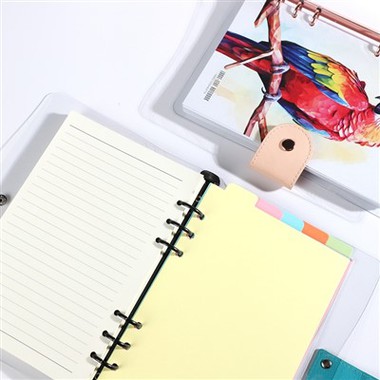 カスタムノートブック用紙のオプションは何ですか?